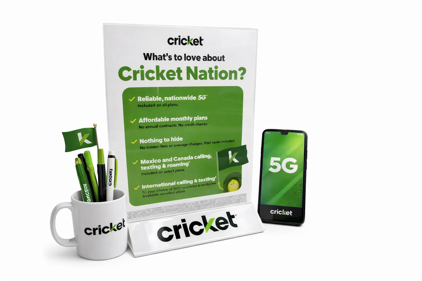 Cricket - Store Marketing Kit