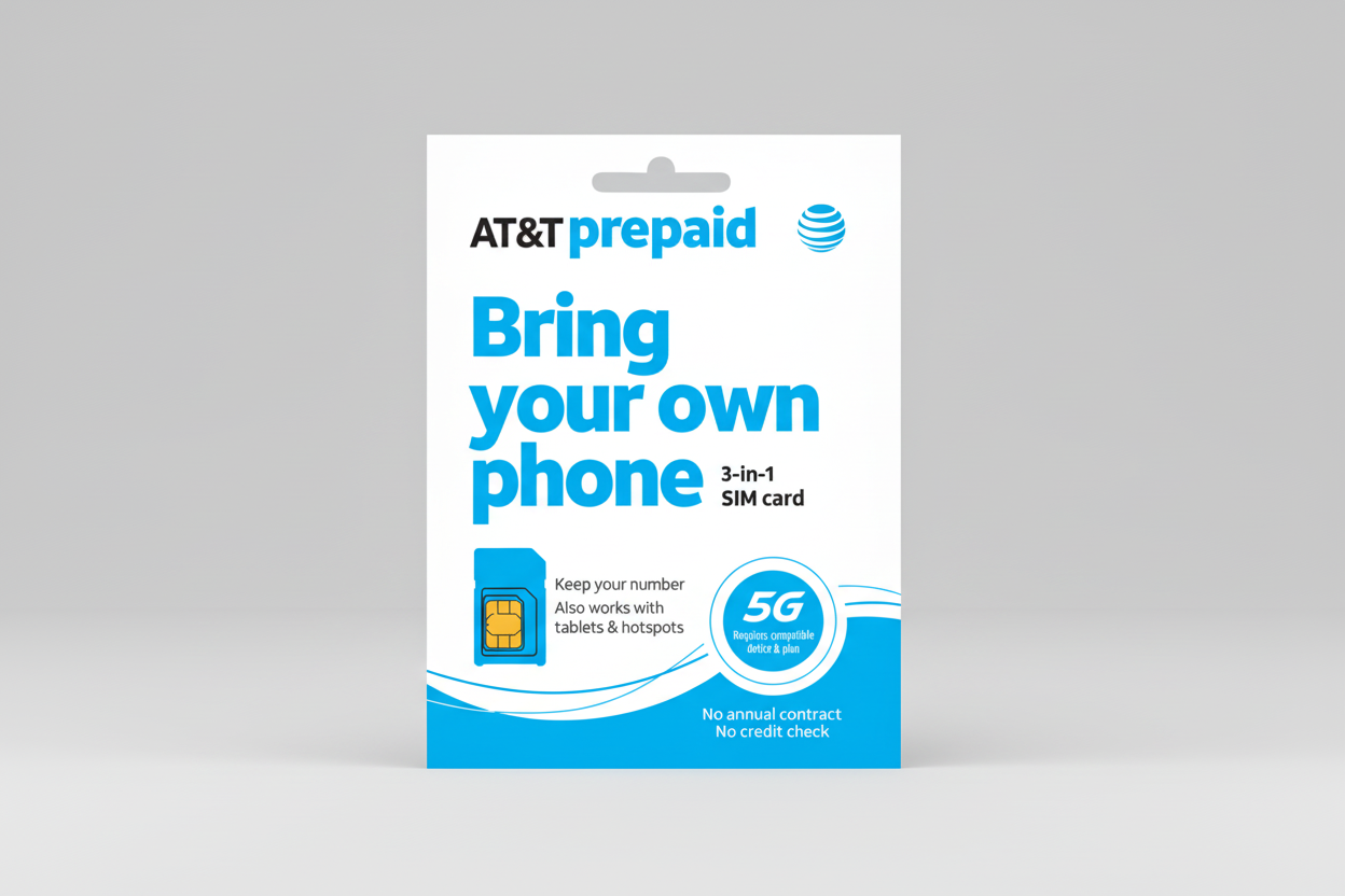 AT&T Prepaid SIM Card - Pack of 10 – Ping Market