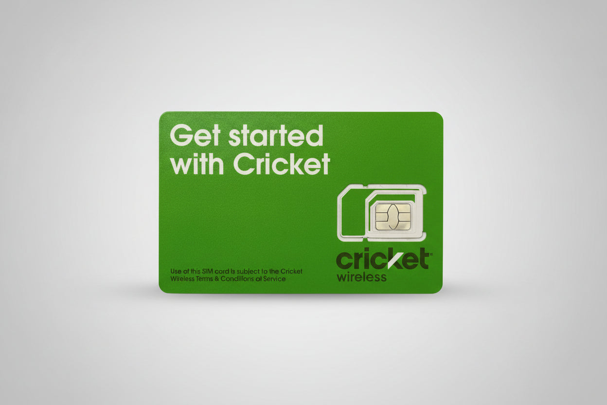 Cricket Wireless SIM Card - Pack of 10